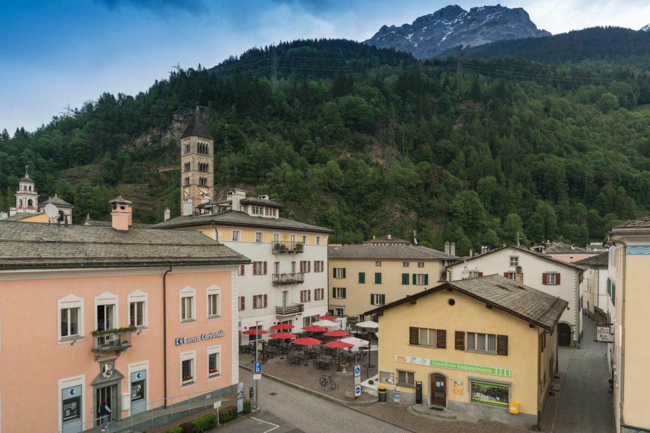 Poschiavo Suisse Hotel & Traditional Fondue Stube Exteriér fotografie